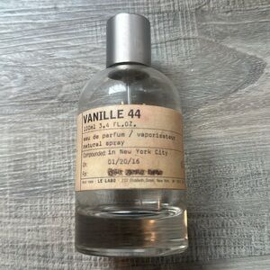 EMPTY bottle of Le Labo Vanille 44 (3.4 oz)